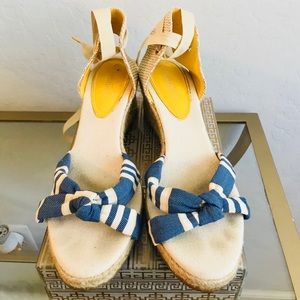 Strappy espadrilles (size 9.5)